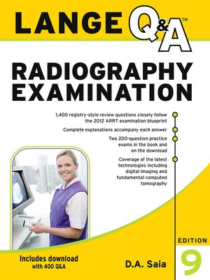 cover image of Lange Q&A Radiography Examination